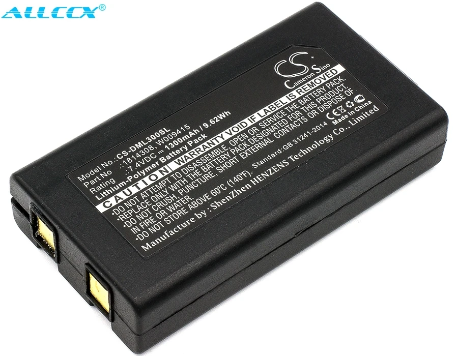 

Cameron Sino 1300mAh Battery for DYMO XTL 300,LabelManager LM-500TS, 500TS, Wireless PnP, Mobile Label Maker, 1982171