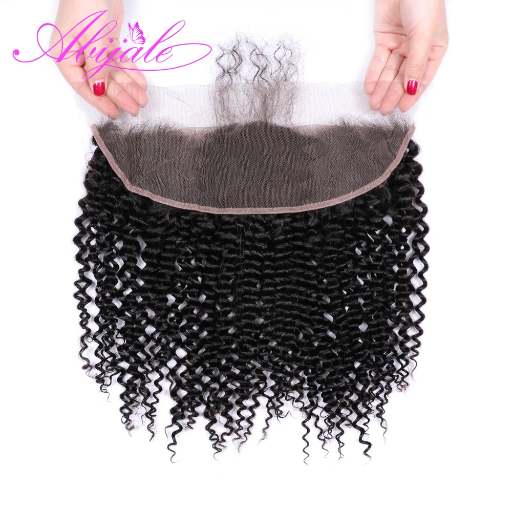 Abijale бразильские волосы волнистые пучки кудрявые с фронтальной человеческие