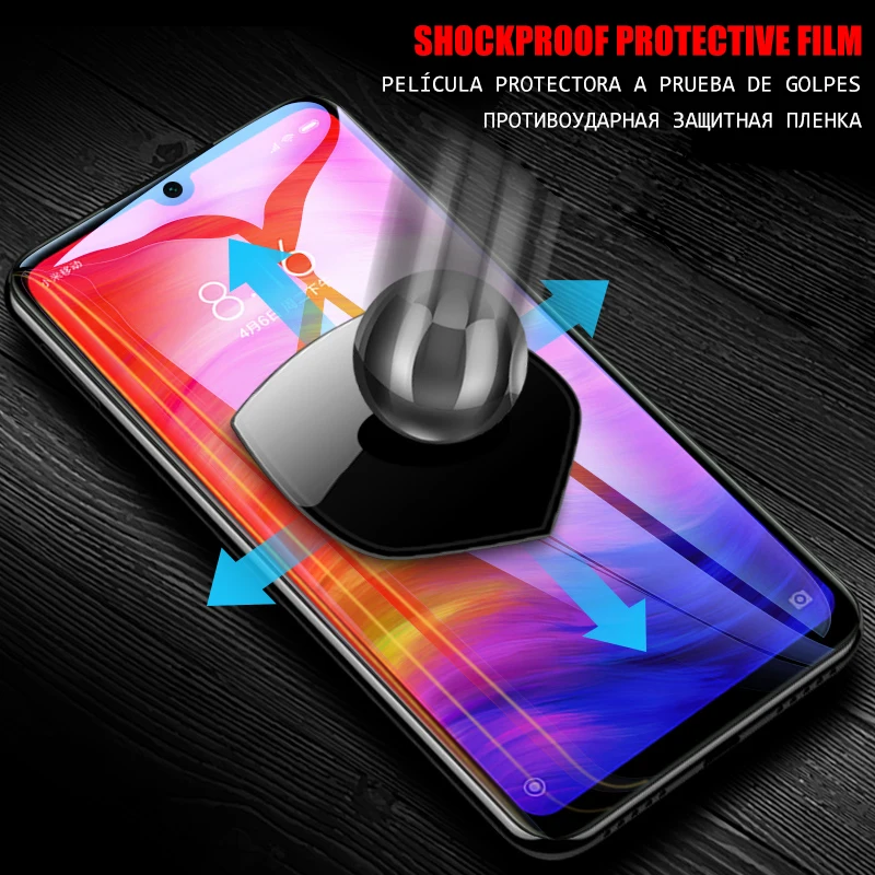 Гидрогелевая пленка для Xiaomi Note 10 9 8 7 K30 K20 Pro 8T 9S защитная экрана Mi 11 9T Mi8 телефона 2