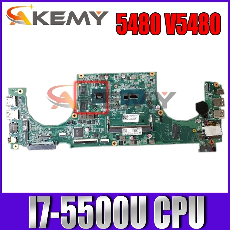 

100% новый для dell vostro 5480 материнская плата v5480 материнская плата с SR23W I7-5500U 0PXV9J CN-0PXV9J DAJW8GMB8C1 работает хорошо