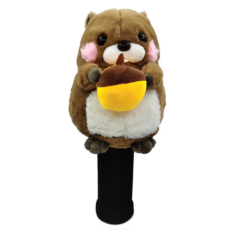 Мультяшный Бобер 460cc головной убор водителя чехол с милыми животными для гольфа