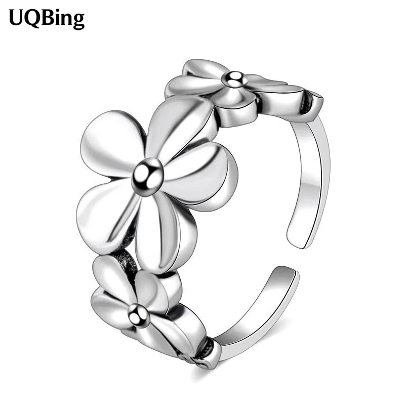 

Korean Vintage Style Flower Rings For Best Friends Gifts Wholesale