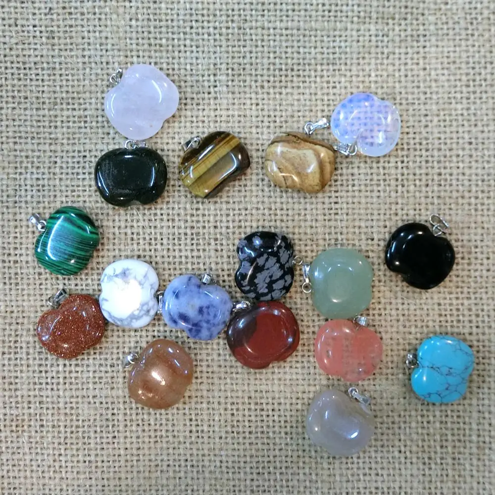 

50 PCS Druzy Reiki Chakra Natural Gem Stone Pendants Tiger Eyes Unakite Pendulum Jewelry DIY Making Pendant Necklace For Women