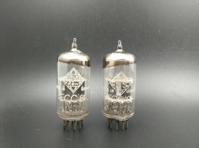 Telefunken ECC81/12AT7/ECC801S/CV455/E81CC трубка пара Три слюды
