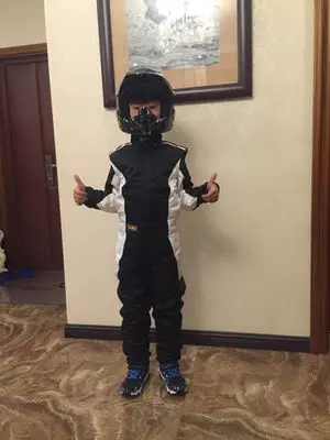 Детский тренировочный костюм для каратинга гоночного дрифта детский автомобиль