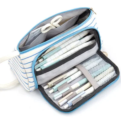 Big Kawaii Pencil Case Quality Large Capacity Pencilcase School Pen Case Supplies Pencil Bag School Box Pencils Pouch Stationery - Цвет: 9
