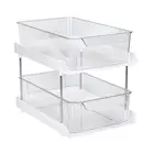 Домашний кухонный органайзер для специй, 2-Ярусный стоячий стеллаж для хранения бутылок для специй, кухонные принадлежности, ящик для хранения