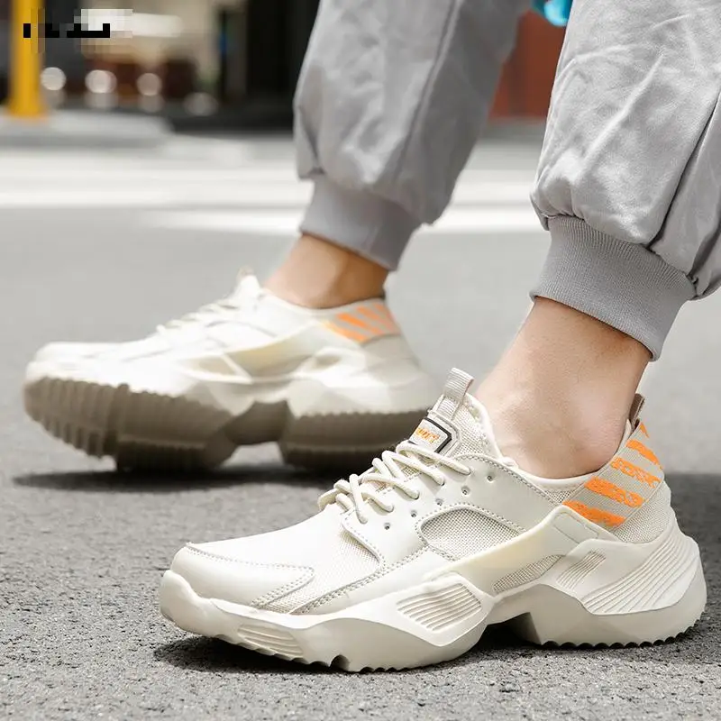 Размер 39-48 Мужская обувь Кроссовки 2020 модные удобные дышащие сетчатые кроссовки