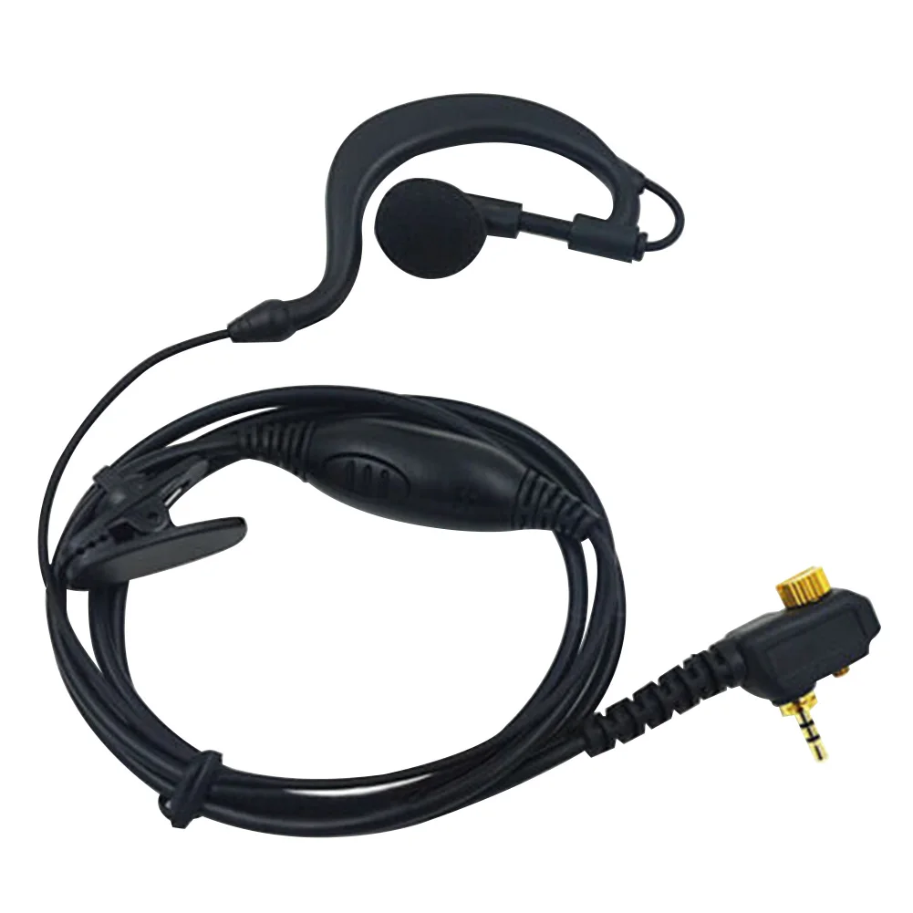 Радио G shape Walkie Talkie PTT Interphone Профессиональный Заушник вращающийся наушник 1 Pin