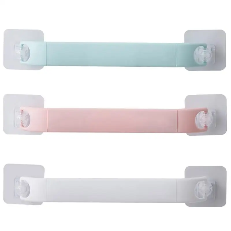 Регулируемый держатель для полотенец ванной комнаты настенная вешалка