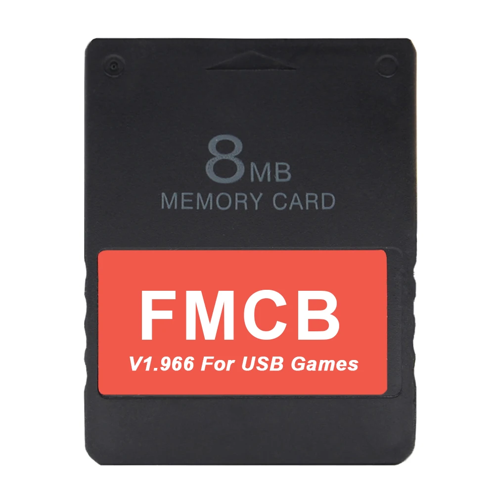 

FMCB V1.966 карта памяти, бесплатная программа, игровой адаптер для PS2 PS1 консоль USB HDD Ретро видео игровые карты