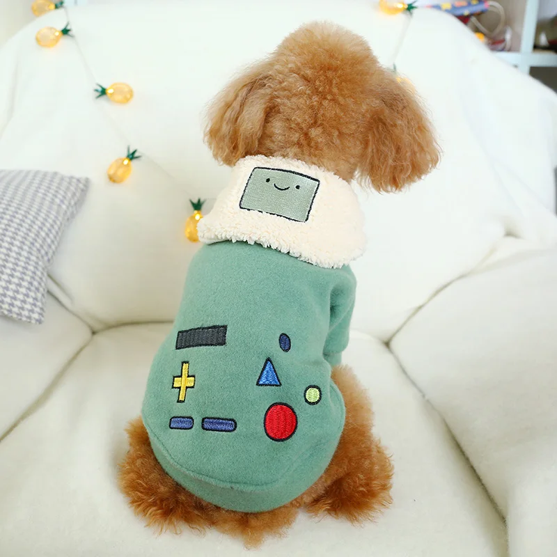 PETCIRCLE одежда для питомца Мишка Померанская Одежда собак осенне зимняя утепленная