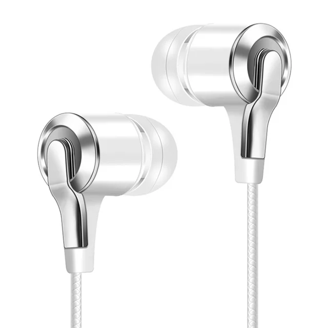 Xnyocn Universal 3.5mm In-Ear 1.2m Sport Gaming Headset Проводное управление шумоподавление Басовые наушники Проводные наушники для Xiaomi Huawei Honor Смартфон с микрофоном