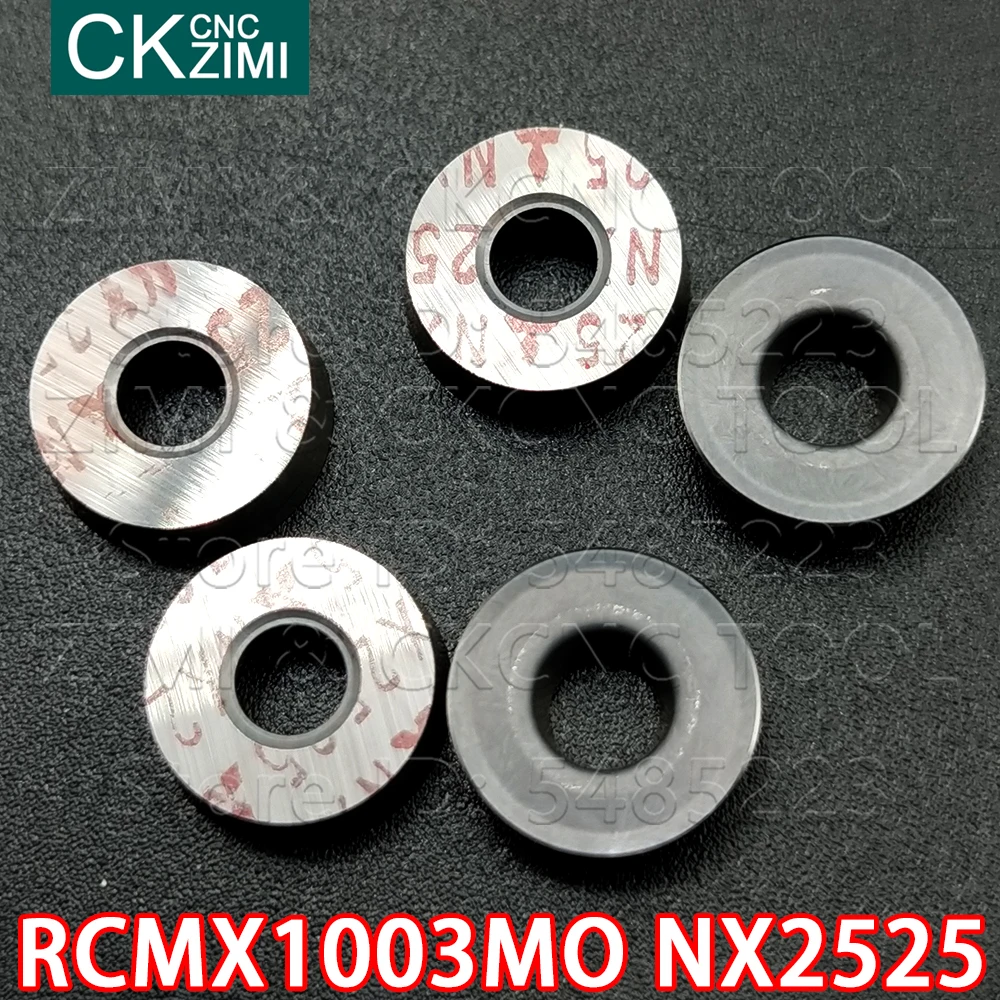 Твердосплавные вставки RCMX1003MO NX2525 RCMX1003M0 лезвия R5 инструменты металлические