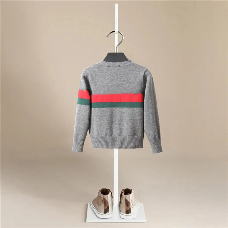 Осень зима 2020 вязаный кардиган для маленьких девочек и мальчиков свитер Детская
