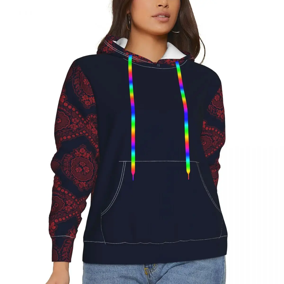 

Sweatshirt Woman Women's Fashion Sweatshirts 2021 Zip Hooded Crewneck Hoodies for Girls 10 11 Years Vintage Female Fleece New