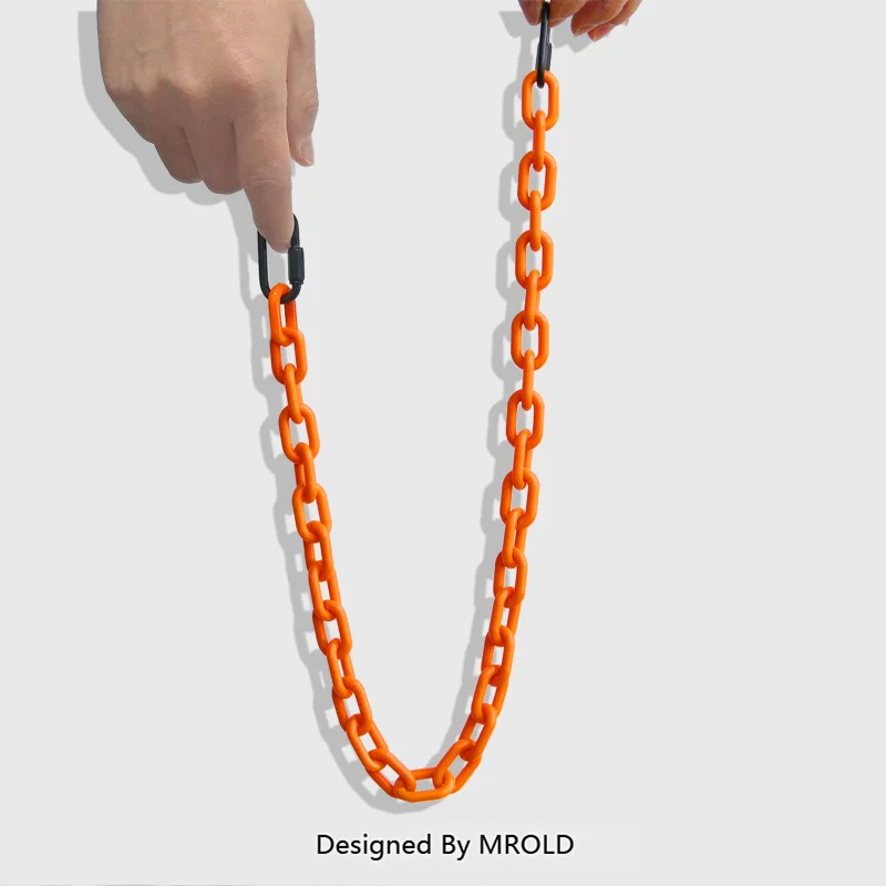 

New Trendy Unisex Waist Trousers Resin Chain And Lanyards Detachable on Pants Jeans Casual Hip Hop Punk Harajuku Accessories