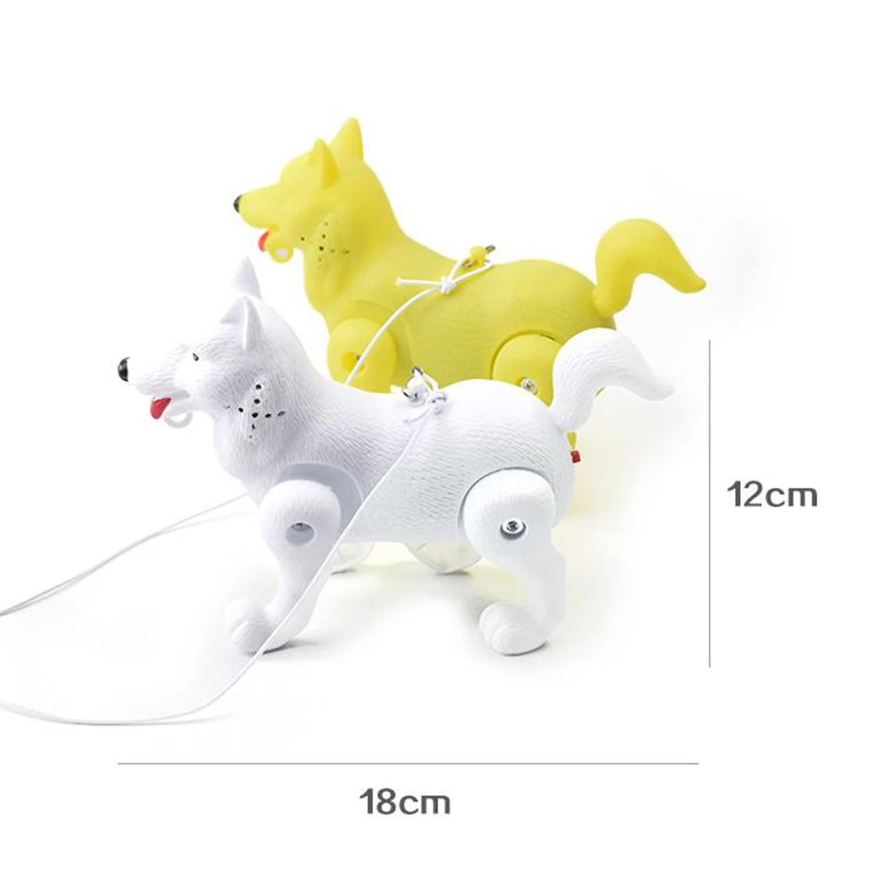 

Funny Dog Squirrel Animal Musical Lighting with Leash Walking Doll Kids Educational toys gifts help your child develop brain