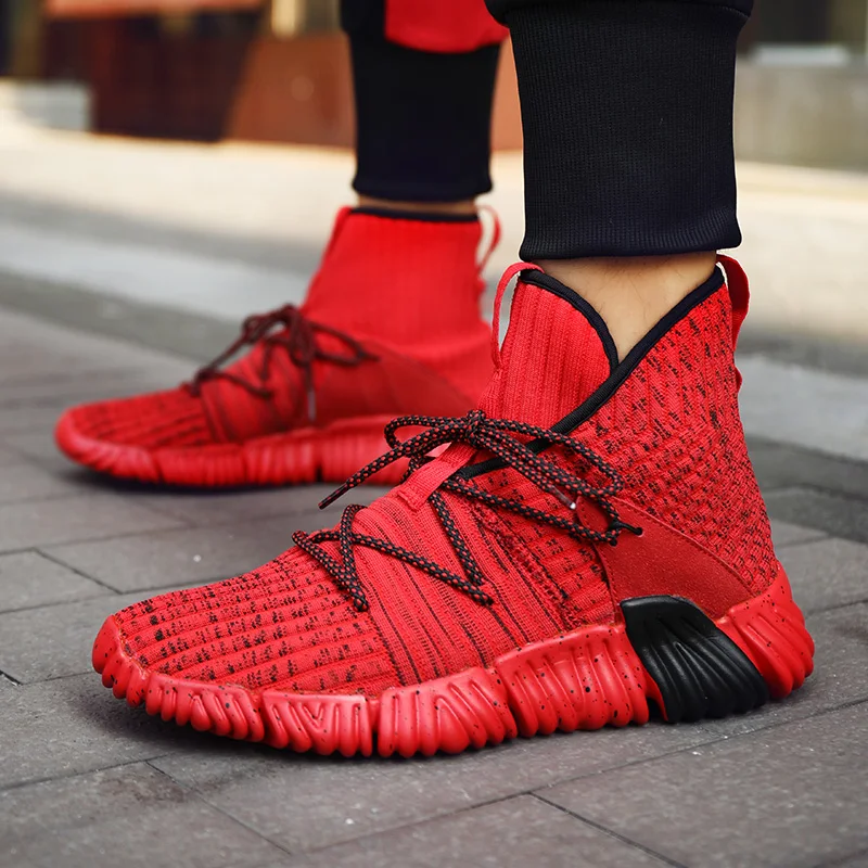 

Man Basketball Shoes High-top Light Sneakers Anti-skid Breathable Cushioning Outdoor Mens Sport Shoes Jordans Basketball Shoes