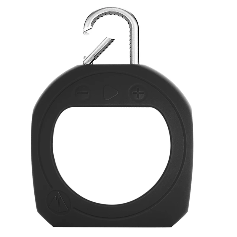 

Защитный силиконовый чехол с подставкой для JBL Clip 3, водонепроницаемый портативный Bluetooth-динамик, черный