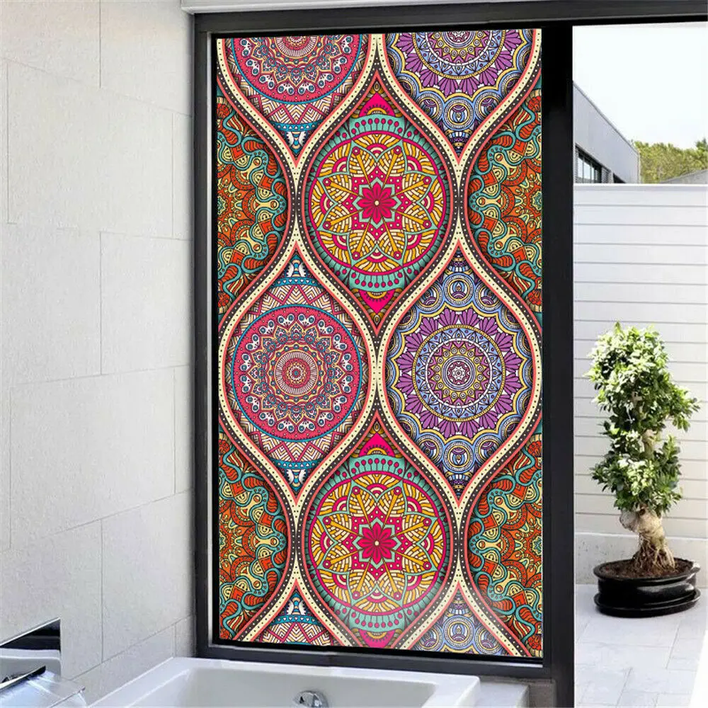 45*58 см стикер из статического стекла для дома матовый анти УФ конфиденциальность