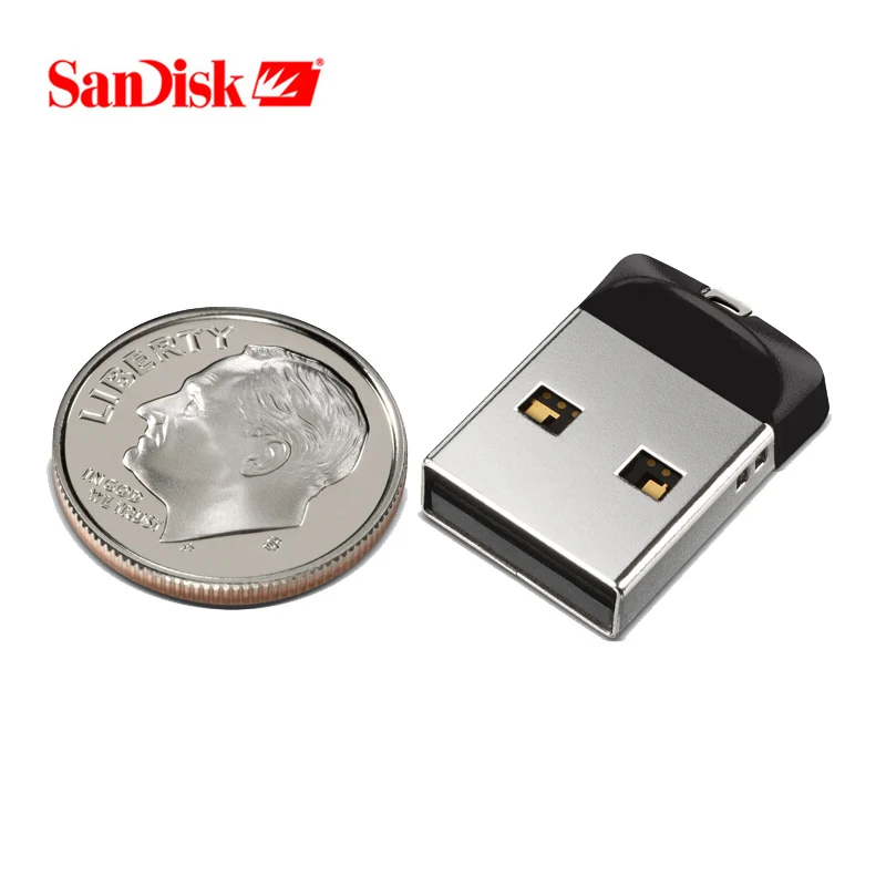 USB-флеш-накопитель SanDisk Cruzer Fit 16-8 ГБ USB 2 0 | Компьютеры и офис