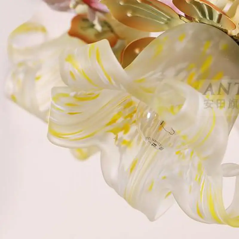 Современная домашняя люстра лампа для столовой 6 ламп E27 Светодиодная свеча