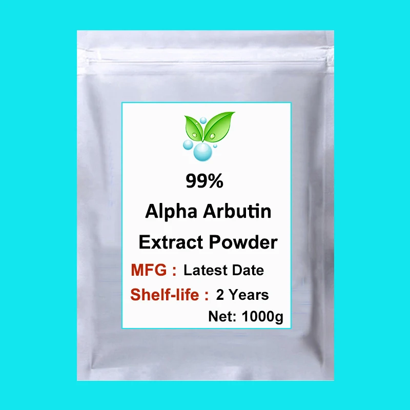 

99% Alpha Arbutin Powder Alpha Arbutin Extract Powder Cosmetic Ingredient Top Cosmetics Grade Skin White Anti-aging