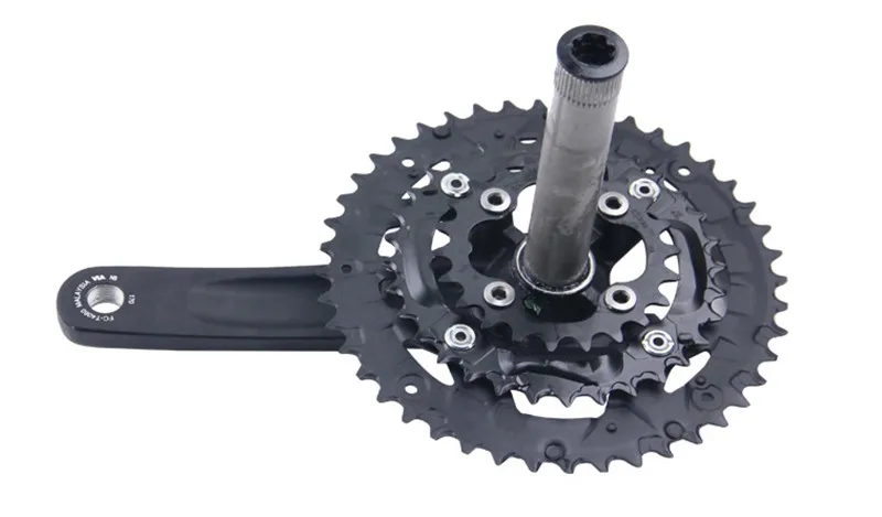 SHIMANO DEORE ALIVIO FC-M4060 27S Запчасти для велосипеда, Звездочка для горного велосипеда, Звездочка для горного велосипеда, ручка аксессуары 44-32-22T