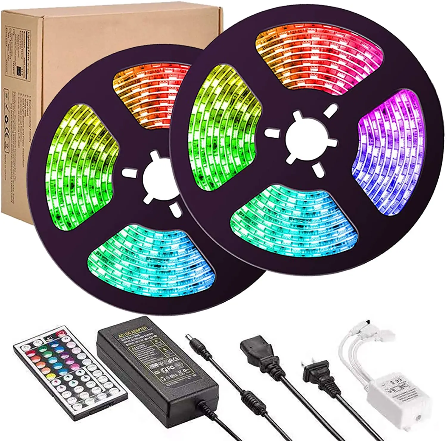 

LED Strip Lights 32.8ft/10M Waterproof Color Changing Light Strips with Remote,