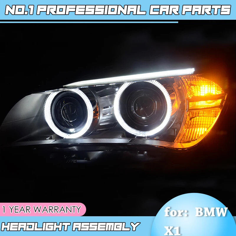 Автомобильные аксессуары для BMW E84 X1 светодиодные фары 2009 2010 2011 2012 2013 2014 комплект