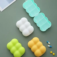 travel pill organizer moisture proof pills box for pocket purse daily pill case vitamin holder container