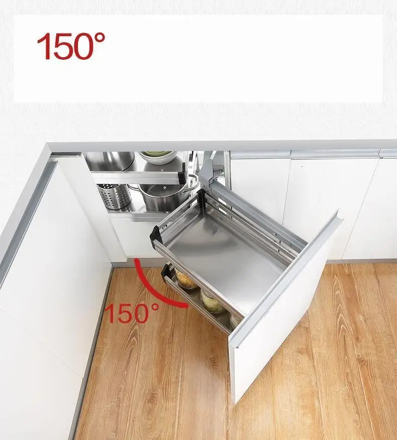 Для Keuken Organizar блюдо Cucina Cestas Corredera кухонная стойка из нержавеющей стали Cozinha кухонная корзина для шкафа