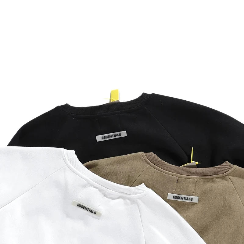 

All-match new autumn and winter round neck pullover men and women cotton hoodie loose hip-hop street fashion brand men's clothin