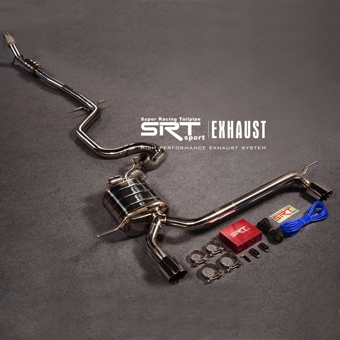

exhaust system for Peugeot 508 exhaust mufflers catback with quad double tip