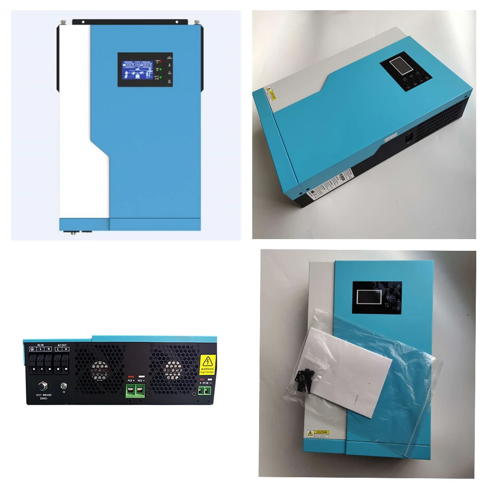 MPS-V-PLUS 3.5KW/5.5KW MPPT Solar Hybrid On-Off Grid Power Inverter 100A Charge Controller&ampWifi PV Input 120V-500VDC | Обустройство