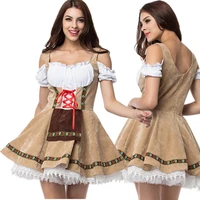 carnival women lady oktoberfest dirndl costume germany bavarian beer maid waiter cosplay parade tavern fancy party dress
