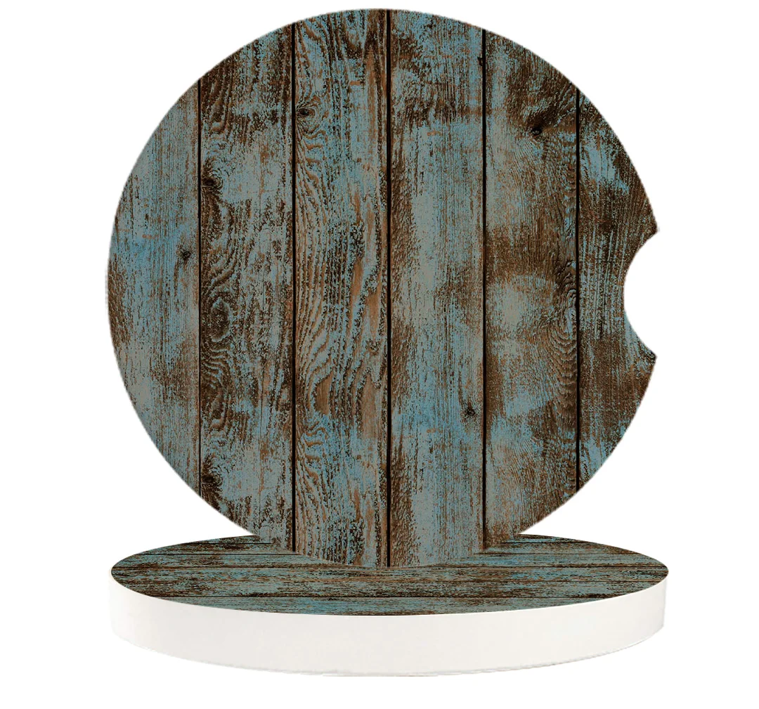 Подставки под стаканы в стиле ретро с текстурой дерево автомобильные аксессуары