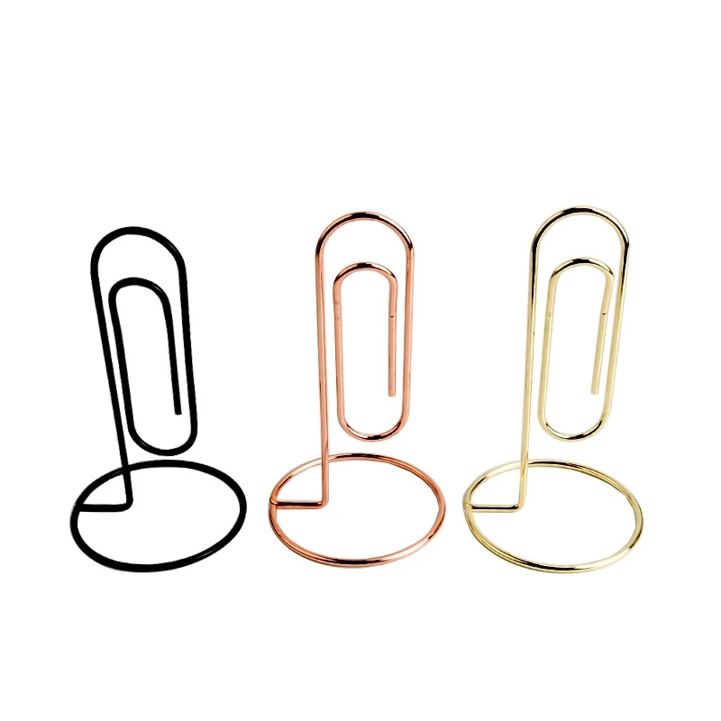 

10PC Study Note Holder Office Desk Paper Clip Memo Holder, Office Accessory, Organize And Access Bills