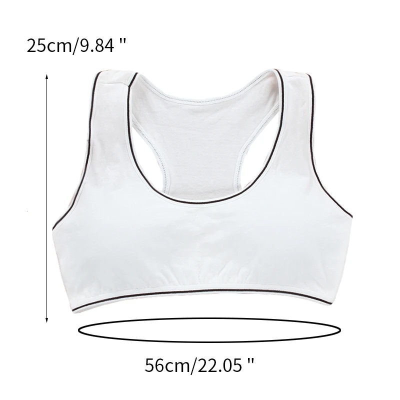 

Girls Bra Teenager Underwear Training Bra Cotton Summer Lingerie Girls Sport Underwear Adolescente Tops for Teen Bras 8-15 Years