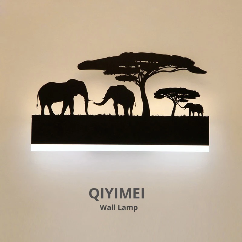 Романтические настенные светильники акриловый абажур освещение вверх ногами и