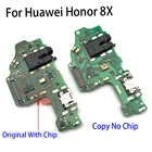 Оригинальный новый для Huawei Honor 8X Micro USB зарядный разъем порт гибкий кабель запасная плата модуля