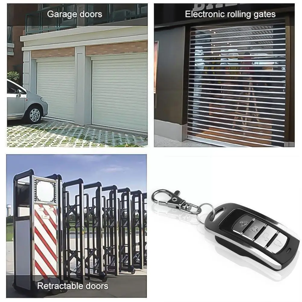 

Garage Door Remote Control 433.92mhz Gate Control Rolling Command Control Duplicator Remote Opener Garage 280-868mhz Code C K9V1