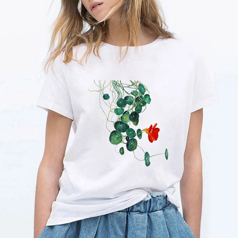 

2021 Summer T-shirts Harajuku Graphic tshirt Top Ladies Casual Tee Shirt Short Sleeve t-shirt women Fashion Female T-shirt