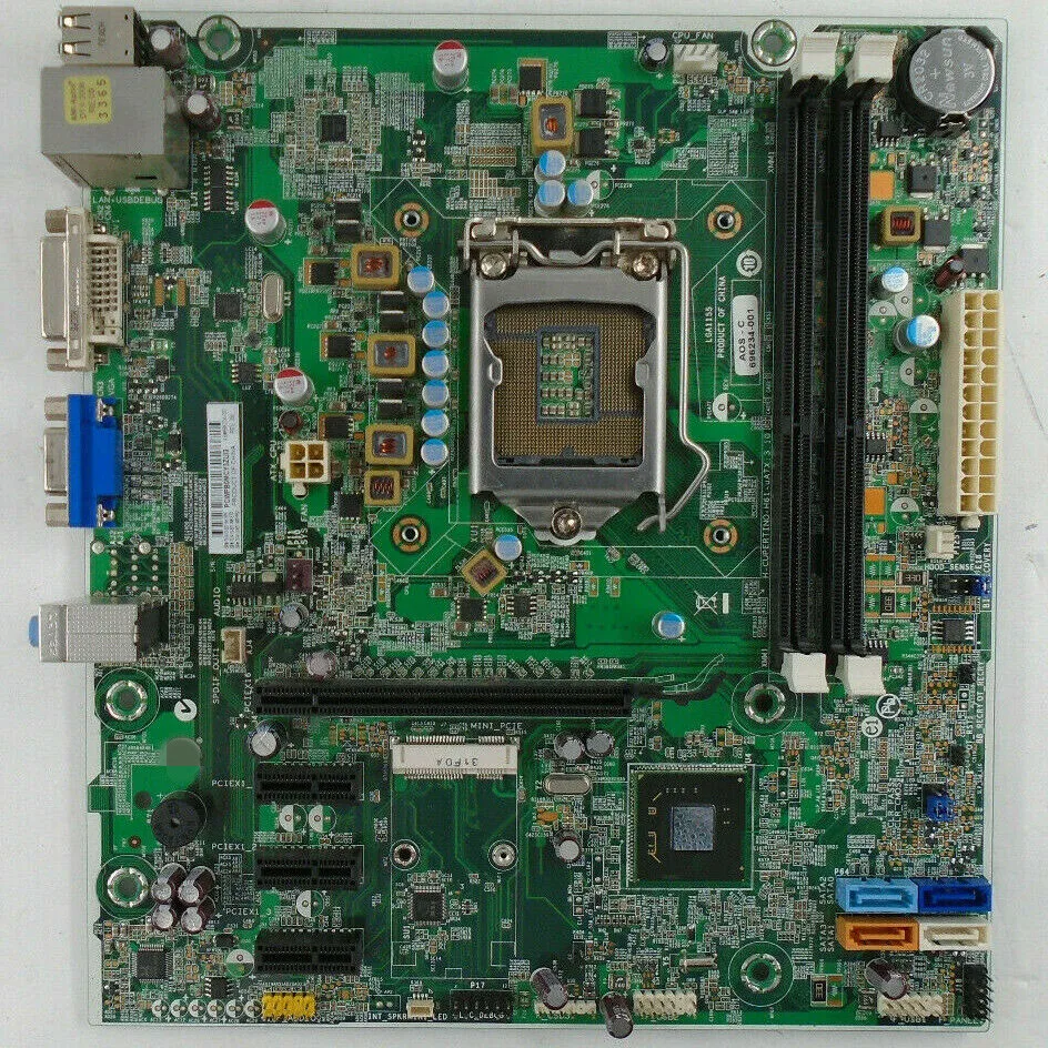 

GZ855 For HP PRO 3500 SERIES S1155 Desktop Motherboard H61 DDR3 696234-001 701413-001