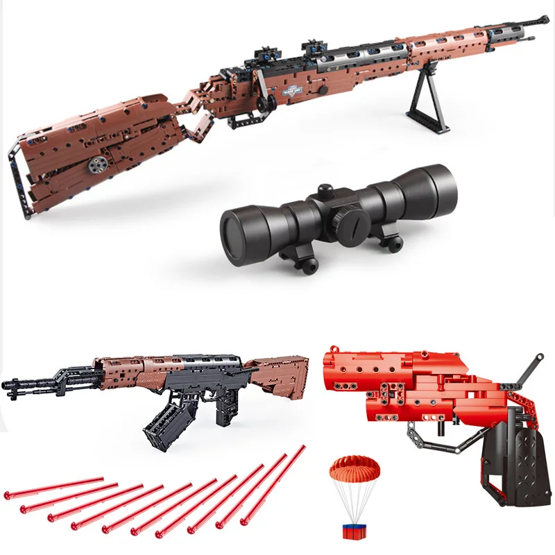 PUBG Playerunknown's боя конструктор совместимый с лего цифры Ak47 оружие guns 98 k устанавливает модель строительные кубики, детские игрушки Кирпичи
