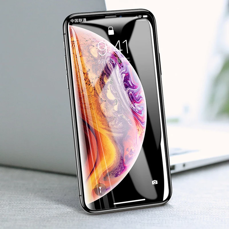 Новинка закаленное стекло HD для Iphone 11 Pro Max Защитная пленка экрана с защитой от