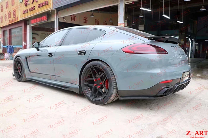 Z-ART Набор для тюнинга из настоящего углеродного волокна для Panamera- комплект для кузова из углеродного волокна для Porsche 970 970,2 aerokit из углеродного волокна