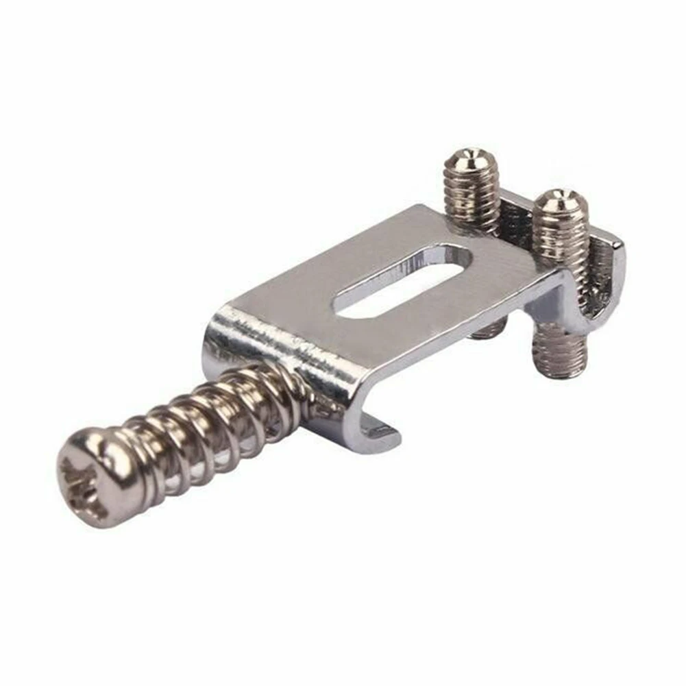 6pcs Sustain Instrument Stable Tone Tremolo Tool With Screws Fixed Musical Metal Repairing Replacement Guitar Bridge Saddle Mini | Спорт и