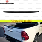 Накладки защита на задний откидной и боковые борта для Toyota Hilux 2015-2020 ABS защитный пластик внешние молдинги стайлинг